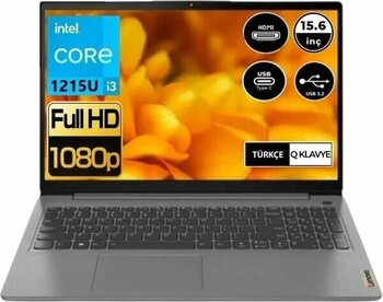 Lenovo Ideapad 3 15IAU7 16 GB 256 GB SSD Intel Core I3 1215U 15,6 inç FHD Dizüstü Bilgisayar