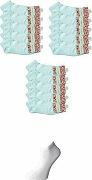 Beyaz Kadın Bilek Çorap 15 Çift