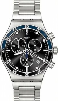 Swatch Dark Blue Irony YVS507G Kol Saati