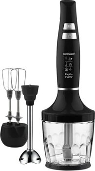 Goldmaster GM-7265 Rapido 800 ml 1500 W Siyah Blender Seti