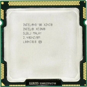Xeon X3430 2.4 Ghz 8 Mb Cache 1156 Pin Tray İşlemci