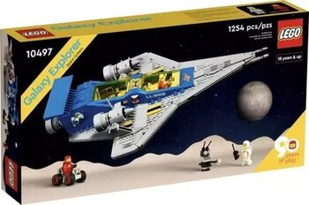 LEGO Galaxy Explorer 10497 +9 Yaş 1254 Parça Uzay Tema Yapı Oyuncakları