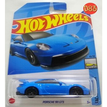 Hot Wheels Porsche 911 Gt3 - Mavi