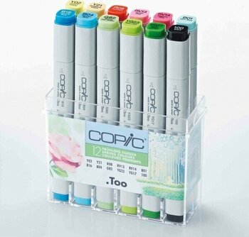 Copic Marker Kalemi Spring Colours 12'li Set - Renkli - Standart