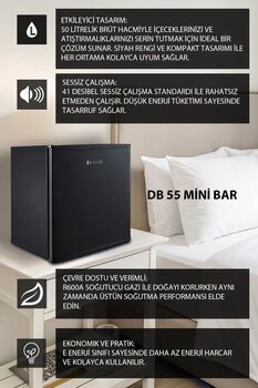 Dijitsu Db55 Mini Buzdolabı 50 Litre Mini Bar