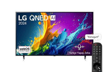 LG 86QNED80T6A 4K Ultra HD 86 inç QNED Smart TV
