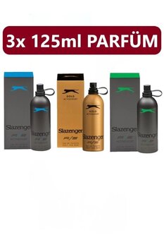 Slazenger Edt Sport 125 Ml (Mavi+Gold+Yeşil EDT)