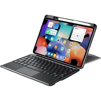 Bi Seyyar Dux Ducıs Xiaomi Pad 6/6 Pro Ayrılabilir Bluetooth Klavye Touchpad Pu Deri Kılıf- - BI001V-4Z30I - Siyah