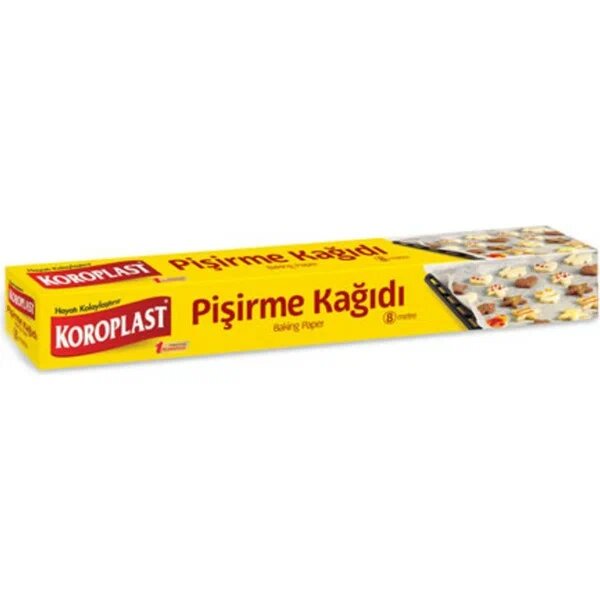Koroplast Yağlı 8 m Pişirme Kağıdı
