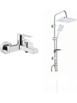 Artema Flo S Banyo Bataryası Ve Tema Carismo Tepe Duş Seti
