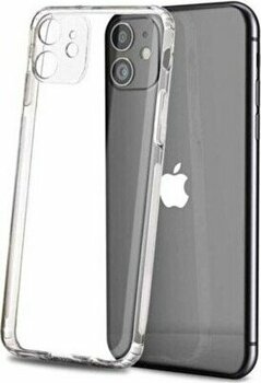 Mopal iPhone 11 Şeffaf Kılıf - Beyaz