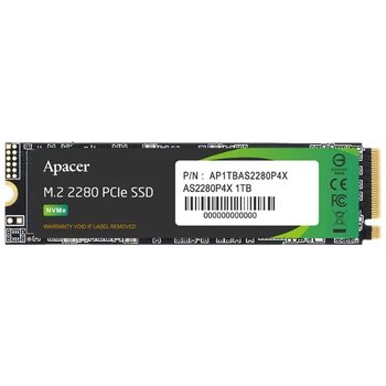 Apacer 1Tb As2280p4x 2100-1700Mb-S Nvme Pcıe M.2 Ssd Disk (Ap1tbas2280p4x-1)