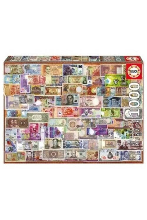 Educa Dünya Banknotlar 17659 1000 Parça Puzzle