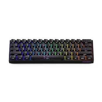 Akko X Monsgeek Fun60 Ultra Shine-through Mekanik Klavye Siyah
