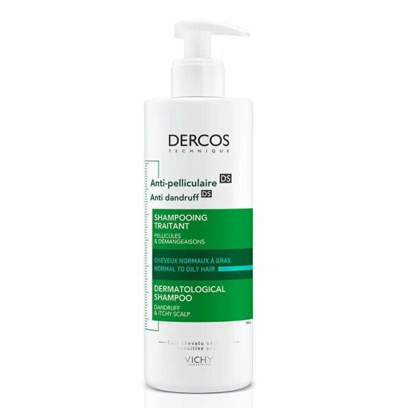 Vichy Dercos Kepek Karşıtı Normal ve Yağlı Saçlar 390 ml Şampuan