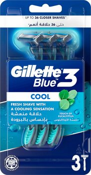 Gillette Blue 3 Cool 3 lü