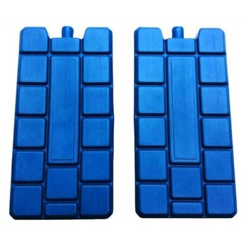 2 Adet Dolu Plastik Buz Aküsü - Uzun Süre Soğuk Tutan Jel Akü - Taşınabilir Dolu Buz Aküsü - Gıda ve Içecek Soğutucu  Dolu Buz Aküsü | Kamp, Piknik...