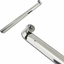 Hagiki Uzun Kerata Ayakkabı Çekeceği Metal Kalın Çelik Kerata Krom 40 cm