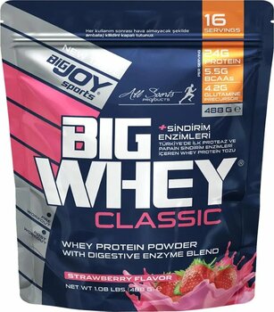 Big Joy Big Whey Classic Çilek Toz Whey Protein Protein Tozu