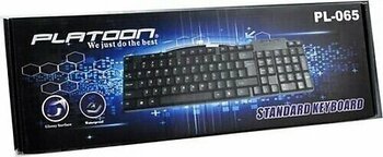 Platoon PL-065 Siyah Kablolu Klavye