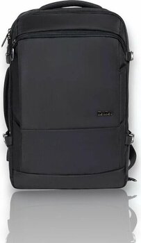 Laptop Sırt Çantası 15.6 Inç Tam Körüklü Usb Bölmeli Siyah