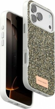 Buğz Onegif Apple Iphone 17 Pro Max Bright Simli Kapak - Çöl Titanyum