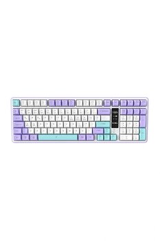 Luma Air Kablosuz 3 Modlu Lcd Ekran 100 Tuş Membran Gaming & Ofis Klavyesi