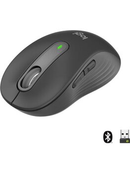 Logitech  Signature M650 910-006253 Küçük Ve Orta Boy Sağ El Için Sessiz Kablosuz Mouse - Siyah