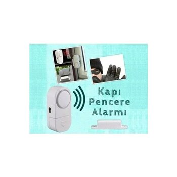 Byanes 4 Adet Pvc Pencere Kapı Hırsız Alarmı Güvenlik Emniyet Alarmı