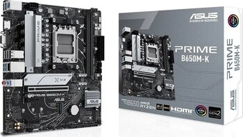 Asus Prime B650M-K 6400mhz(OC) RGB M.2 AM5 mATX DDR5 Anakart