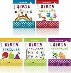 Sadık Uygun Okul Öncesi Şirin Eğitim Seti 5 Kitap 36-48 Ay