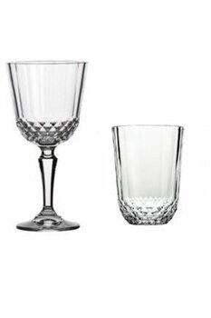 Paşabahçe Su Bardak Seti Diony Kadehli Su Bardağı Takımı 24 Parça