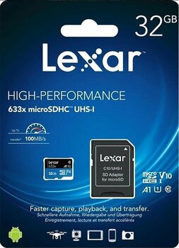 Lexar  32GB A1 V10 U1 Hafıza Kartı + Adaptör Sıfır