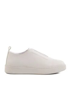AYAKMOD Beyaz Slip-On Erkek Casual Ayakkabı 367 M