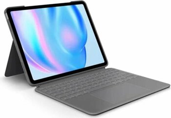 logitech Combo Touch iPad Air 11-inch (M2) 1. 2. 3. ve 4. Nesil iUyumlu Klavyeli Kılıf