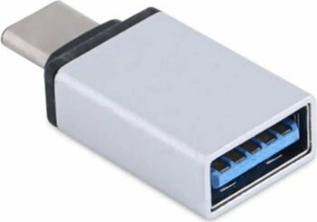 HADRON Otg Type-c To Usb Çevirici Otg Type-c To Usb Gri Metal Kutulu Hn4457k