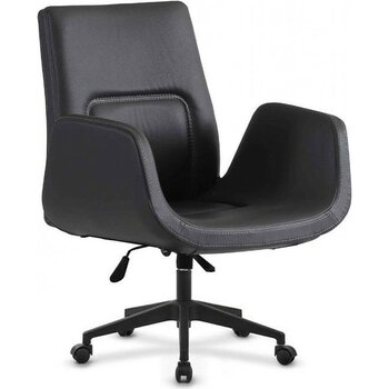 Herkese Mobilya Selena Şef Koltuğu Çalışma Koltuğu - Siyah
