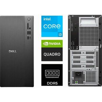 Dell Tower Intel Core I3-14100 ECT1250-K0047 8gb 512GB T400 4gb Freedos Masaüstü Bilgisayar