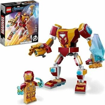 LEGO Iron Man Robot Zırhı 76203 7 Yaş Ve Üzeri 130 Parça Marvel Yapım Seti
