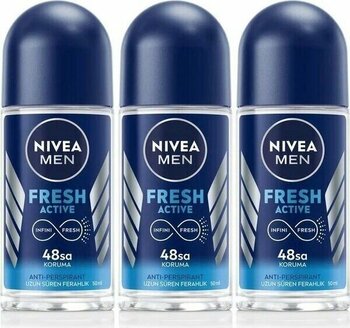 Nivea Men Fresh Active 50 ml Roll-On Deodorant