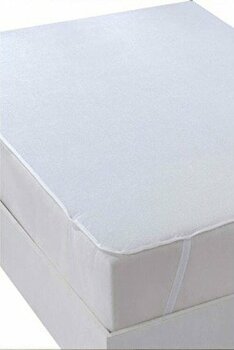 Divanev Pamuk Yüzeyli Yatak Koruyucu Alez Çarşaf 200X200 cm Çift Kişilik - Beyaz - 200 x 200 cm