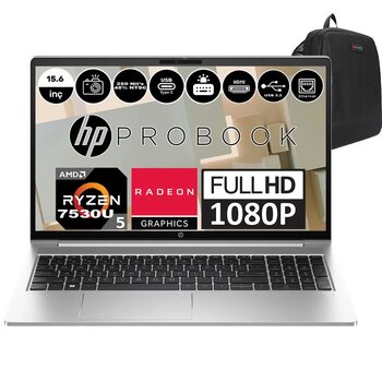 Hp Probook 455 G10 Amd Ryzen 5 7530u 8gb 256gb Ssd Amd Radeon™ Graphics Freedos 15.6" Fhd Taşınabilir Bilgisayar 854s1esf01+ Zetta Çanta