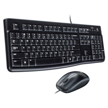 Logıtech Mk120 Usb Q Trk Siyah Multimedya Klavye - Mouse Set 920-002560