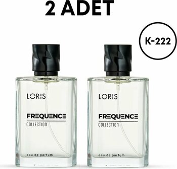 Loris 2 Adet K-222 Frequence Parfume Edp 50 ml Kadın Parfüm