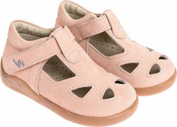 ebebek BabyWalk BabyWalk Klasik Kız Sandalet Deri Kız Bebek 20 Numara