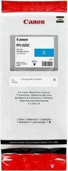Canon PFI-320C 300 ml Mavi Uyumlu: Canon imagePROGRAF TM-200, TM-205, TM-300, TM-305 Kartuş