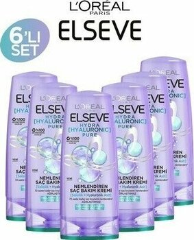 L'oréal Paris Elseve Hydra Pure Salisilik Asit İçeren Nemlendirici Saç Kremi 250 ml x 6 adet