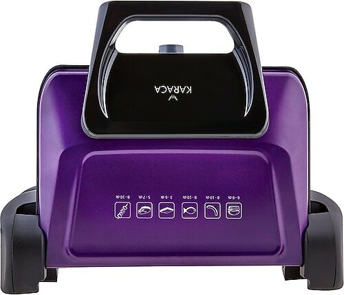 Karaca Future Plus Biodiamond Antibakteriyel 1800 W Mor Tost Makinesi