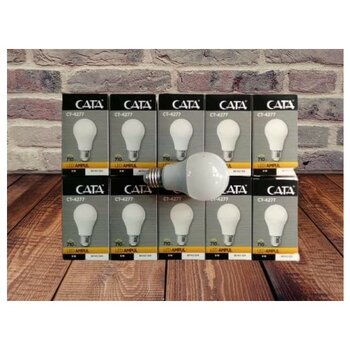Esranın Dünyası Cata CT-4277B LED Ampul, 9 W, 730 Lm, Beyaz Işık 10 Lu Paket