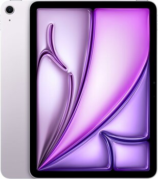 Apple iPad Air 11 inç (M4): Liquid Retina Ekran, 128 GB, 12 MP Ön/Arka Kamera, Apple N1 ile Wi-Fi 7 — Mor
